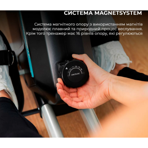 Гребний тренажер  Cecotec Drumfit Rower 5500 Regatta Maquina - фото №3